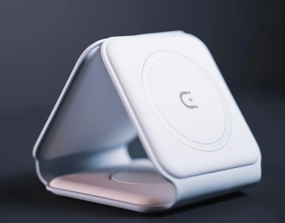 FoldCharge™ 3-in-1 Wireless Charging Station (Pad)