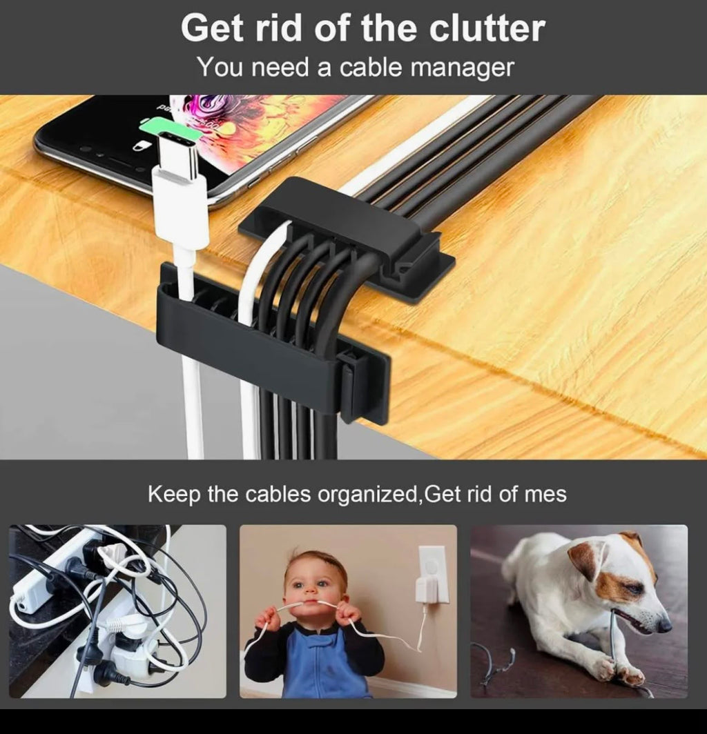 CableDock™ 5-Slot Cable Organizer