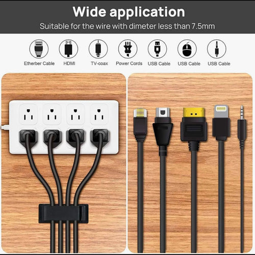 CableDock™ 5-Slot Cable Organizer