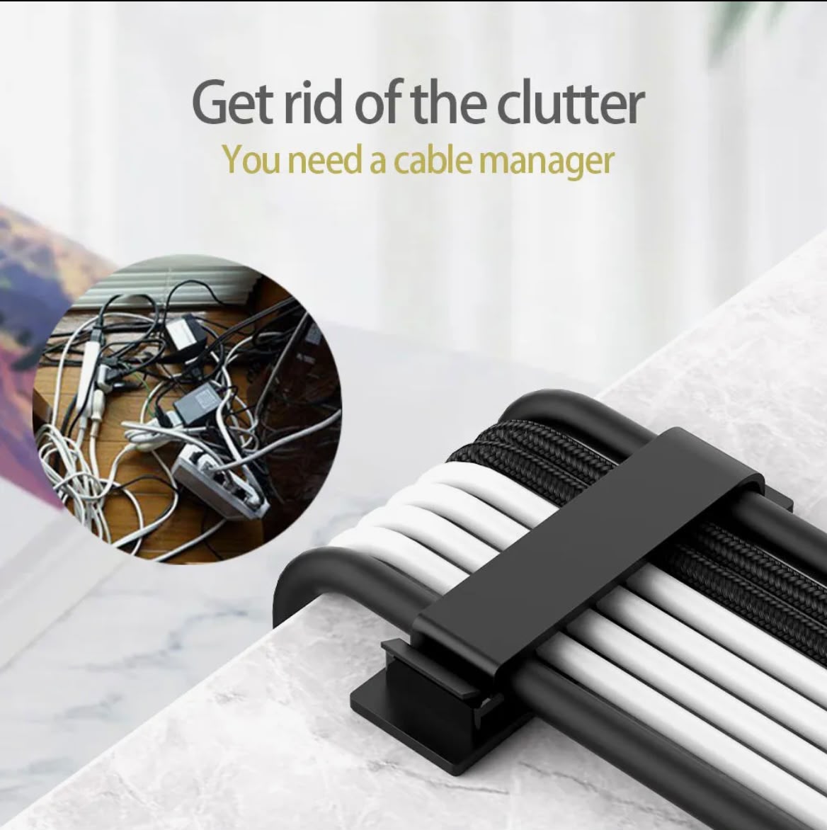 CableDock™ 5-Slot Cable Organizer
