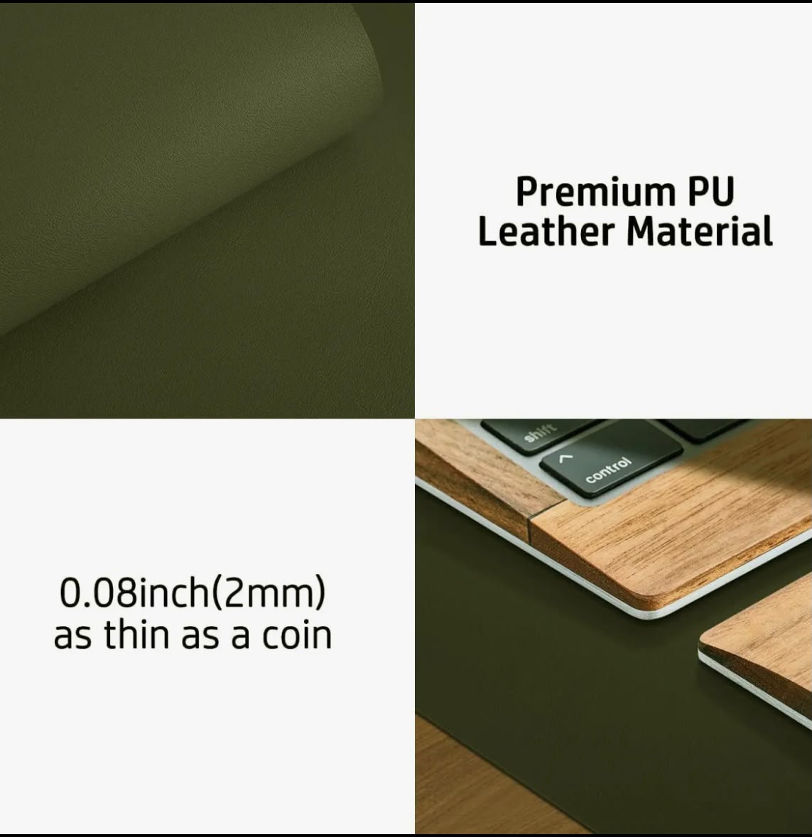 PU Leather Desk Pad