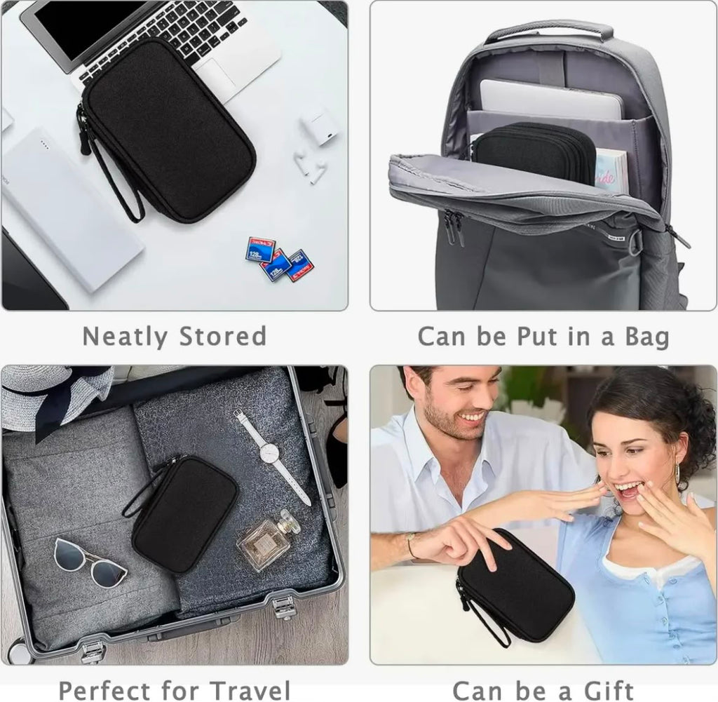 TechVault Waterproof Tech Organizer Pouch