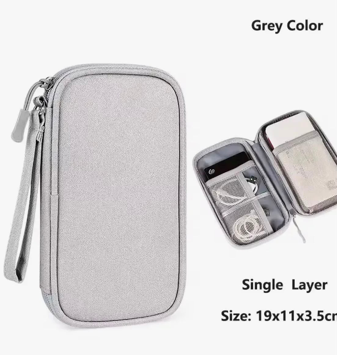 TechVault Waterproof Tech Organizer Pouch